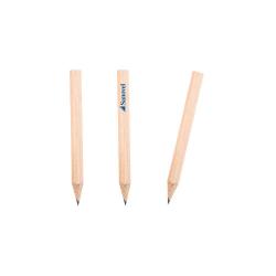 Mini Naturel Köşeli Kurşun Kalem